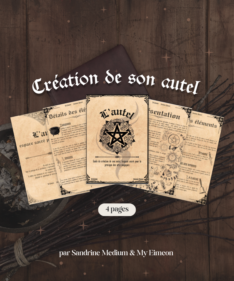 L' Autel page de grimoire offerte